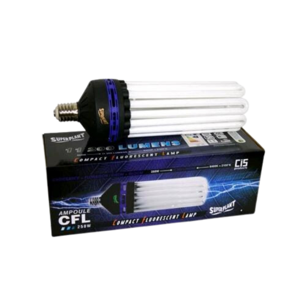 250w Dual Vækst/Blomst CFL pære - Superplant