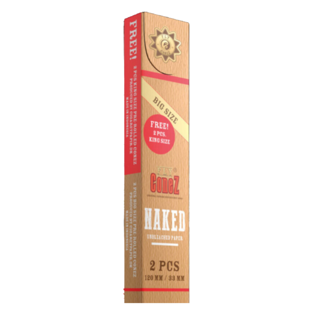 FLY ConeZ - Big size Naked 2 stk + King size 2 stk
