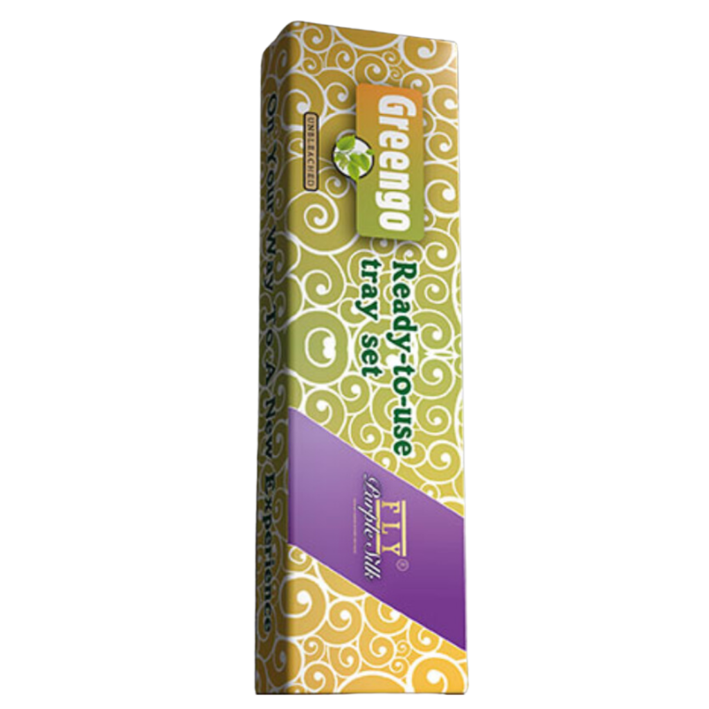 Greengo tray set - Purple silk