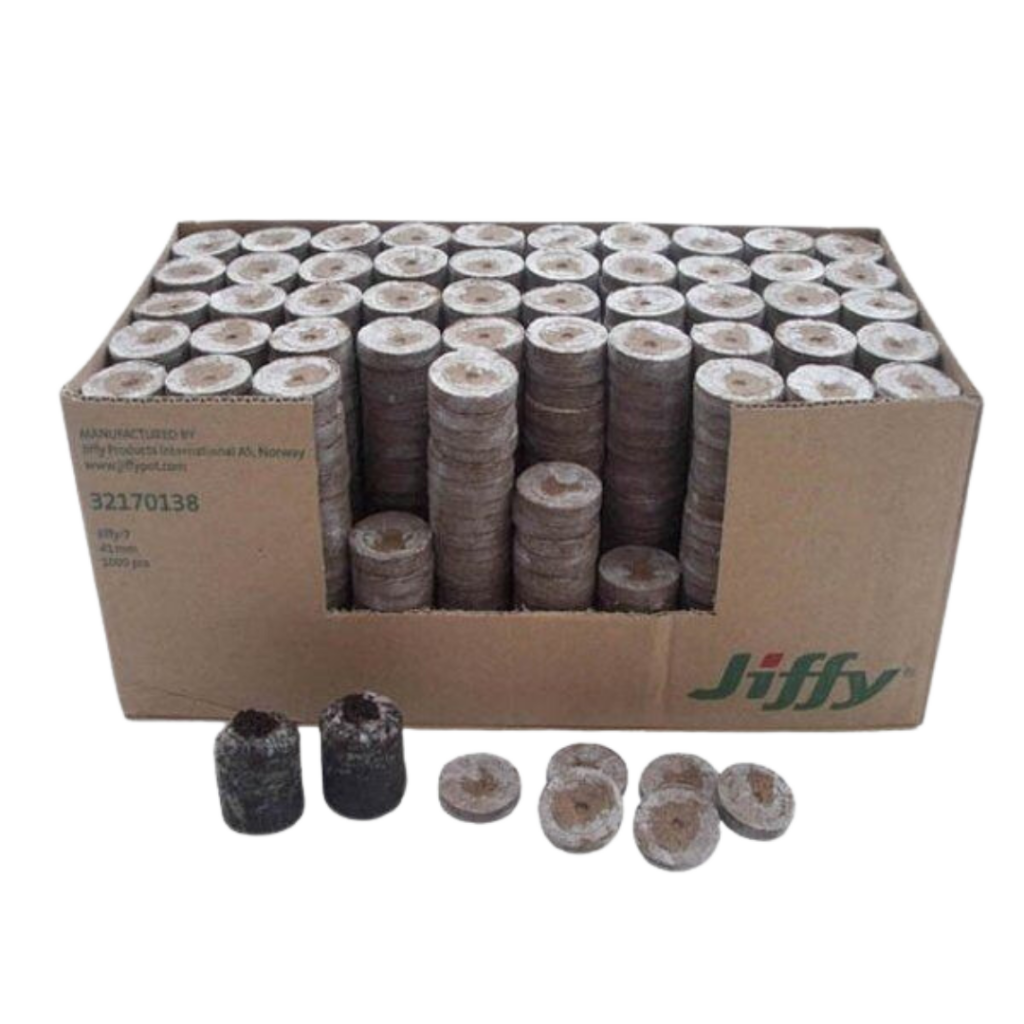 Jiffy Coco plug - 1000.stk