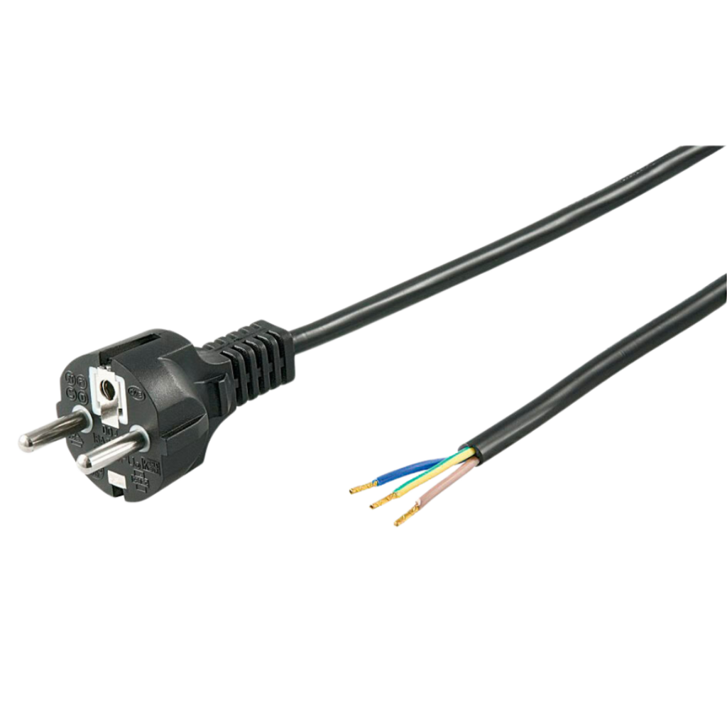 Kabel med stikprop