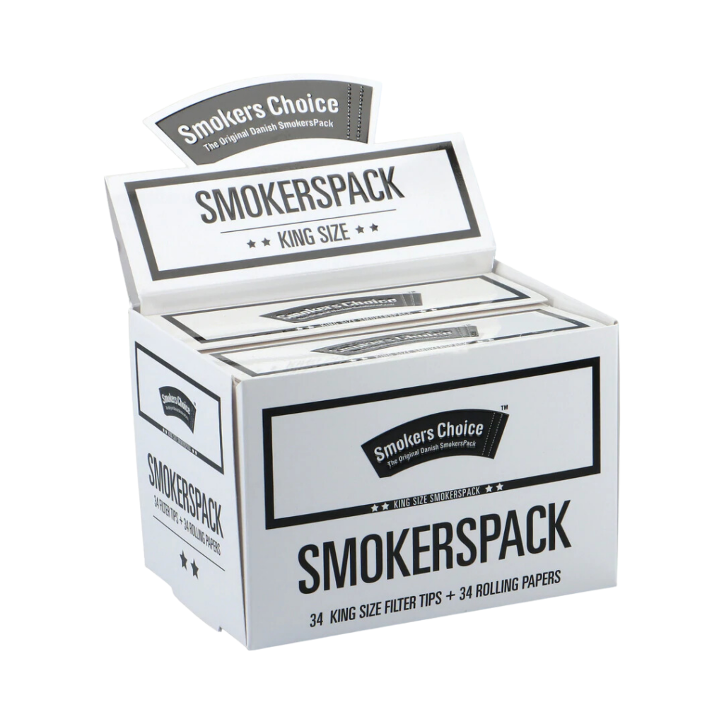 King Size White Smokerspack