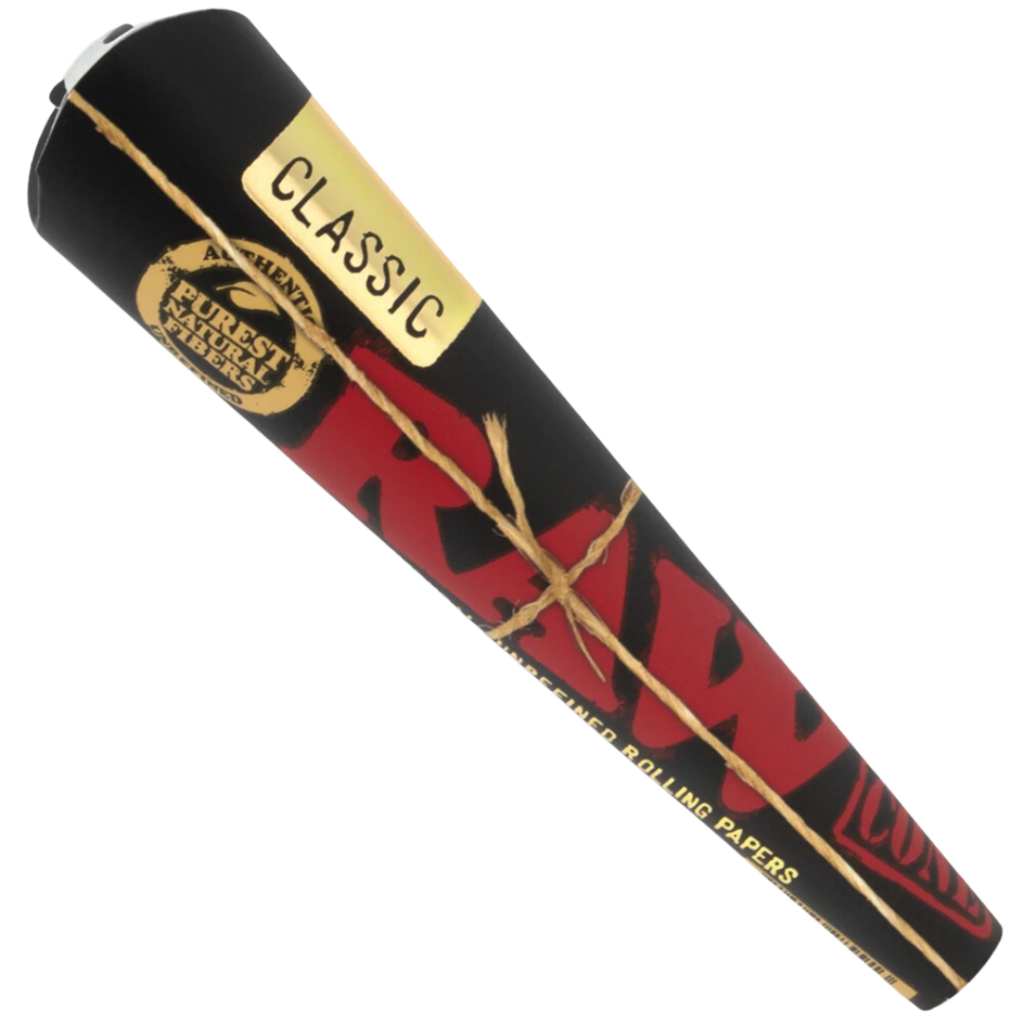 Raw Black king size 3 stk Cones