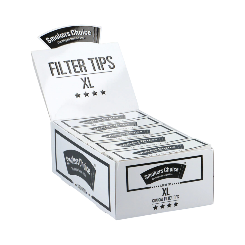 Smokers Choice - XL white filtertips