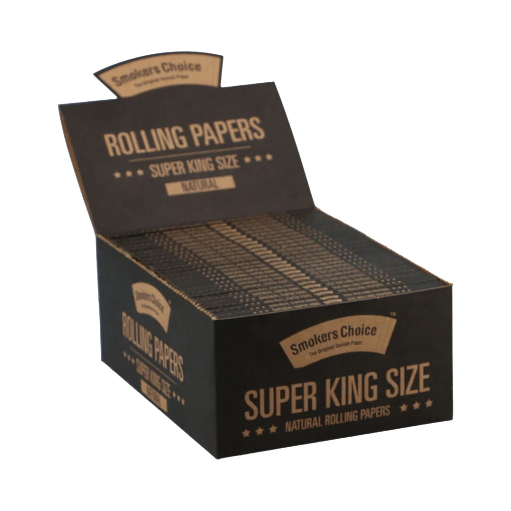 Super King Size Brun papir - SmokersChoice