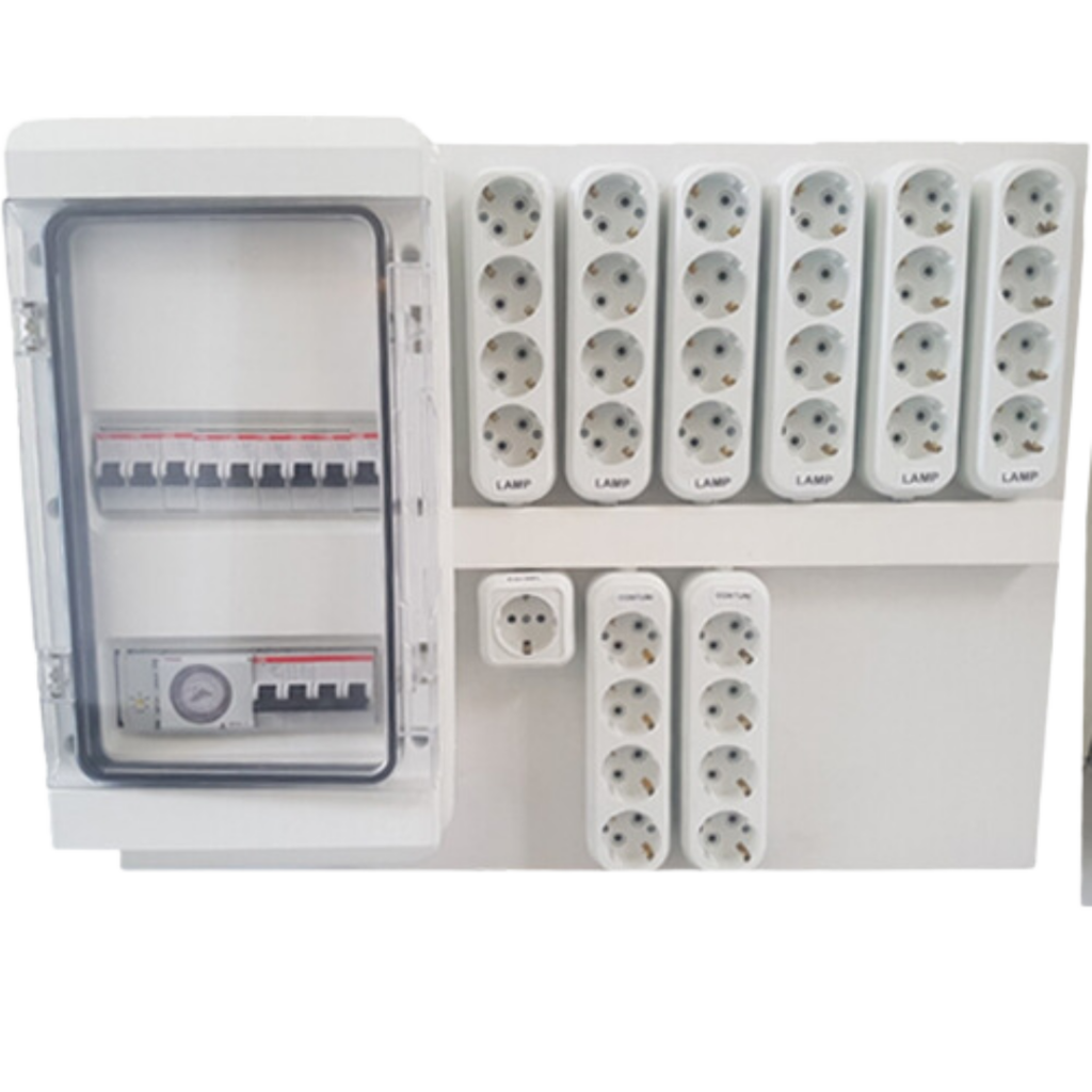 TimerSkab - Komplet Med Ventilation Og Varme Udtag