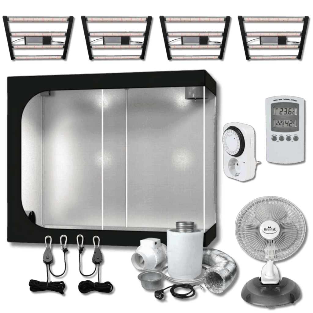 Komplet grokit –  4x720w Quantum led