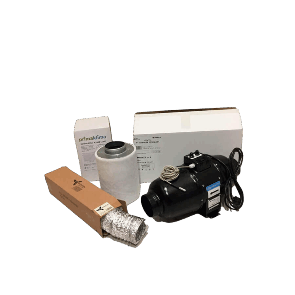 Vents UltraSilent - Komplet Kit Med temp styring