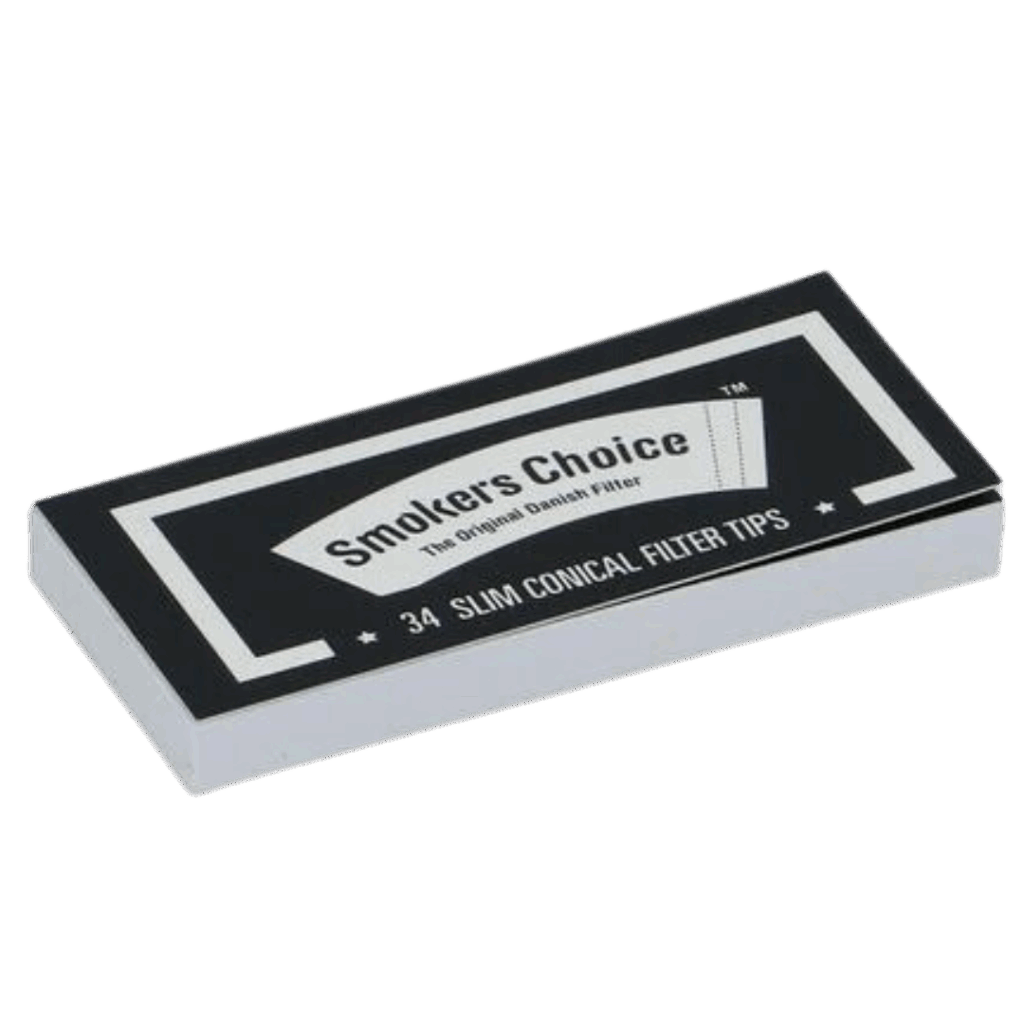 Filter Tips Slim Conical Black - Smokers Choice