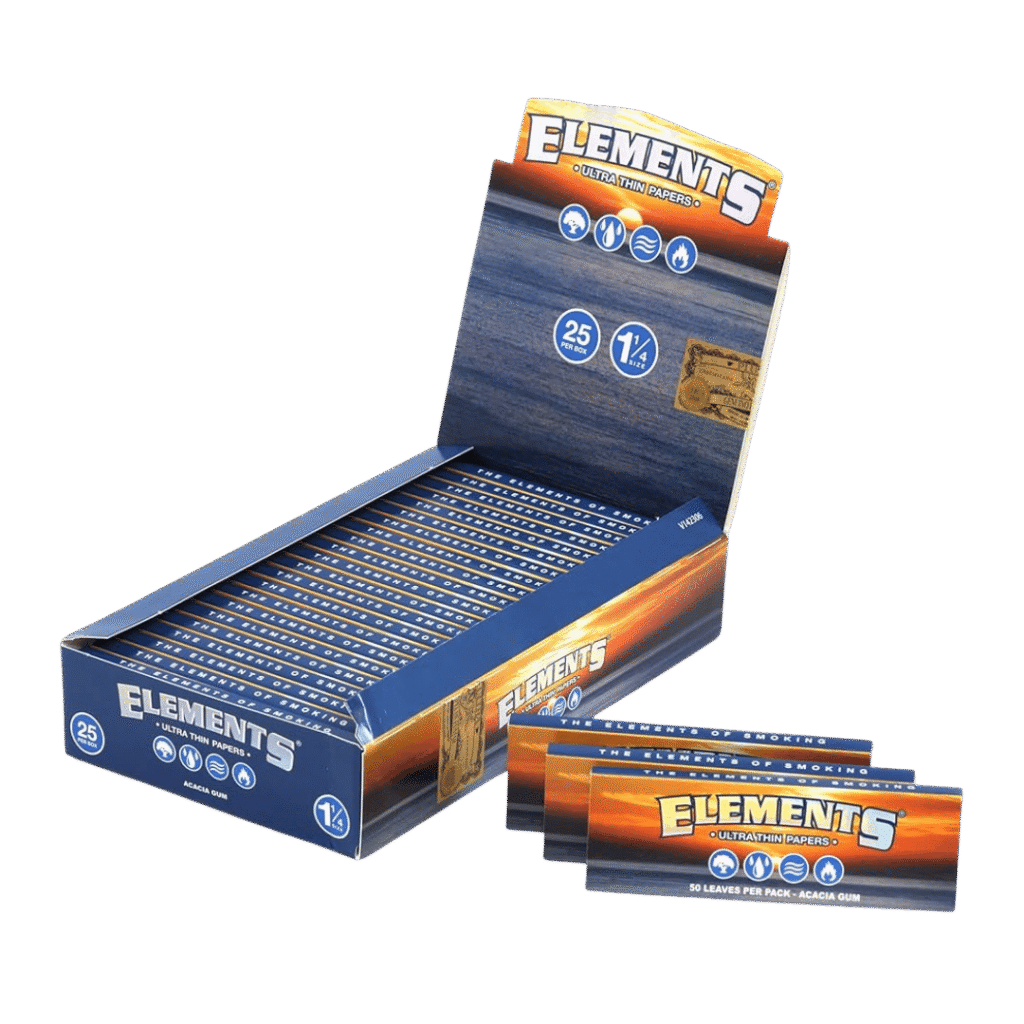 ultra tynde Elements Rolling Papers 1¼ - Elements