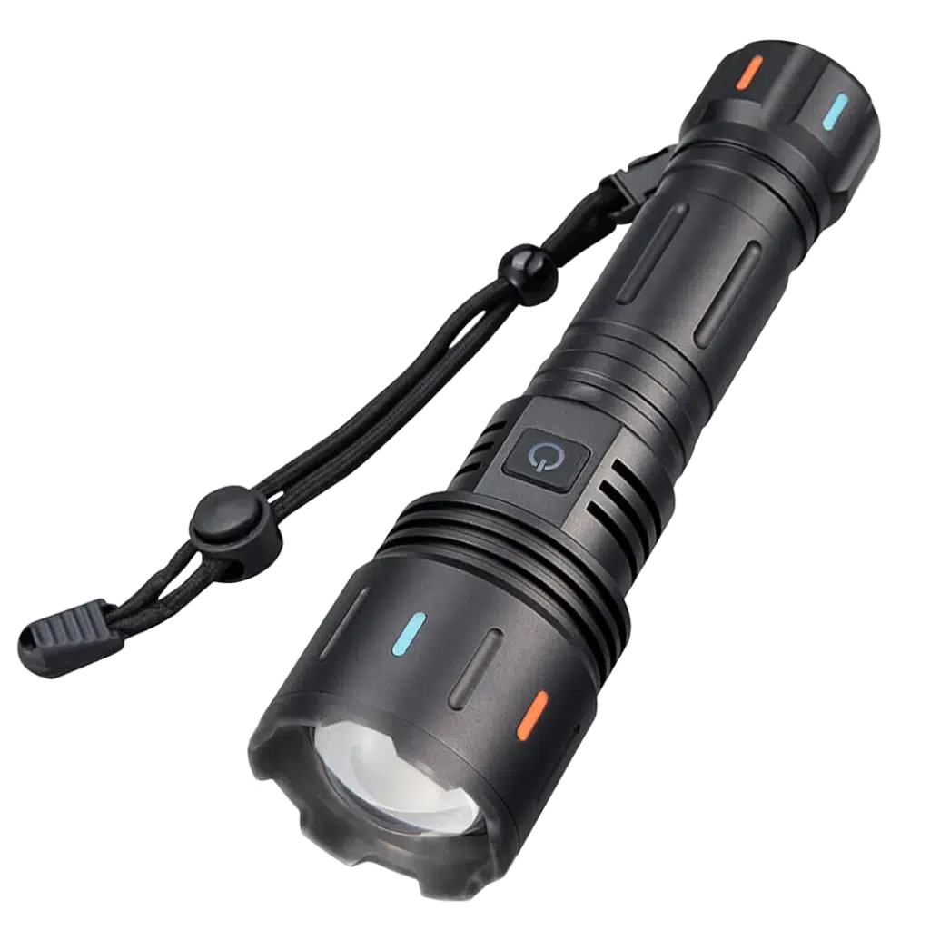 Ekstrem kraftig lommelygte 10.000 Lumen + Genopladeligt Batteri