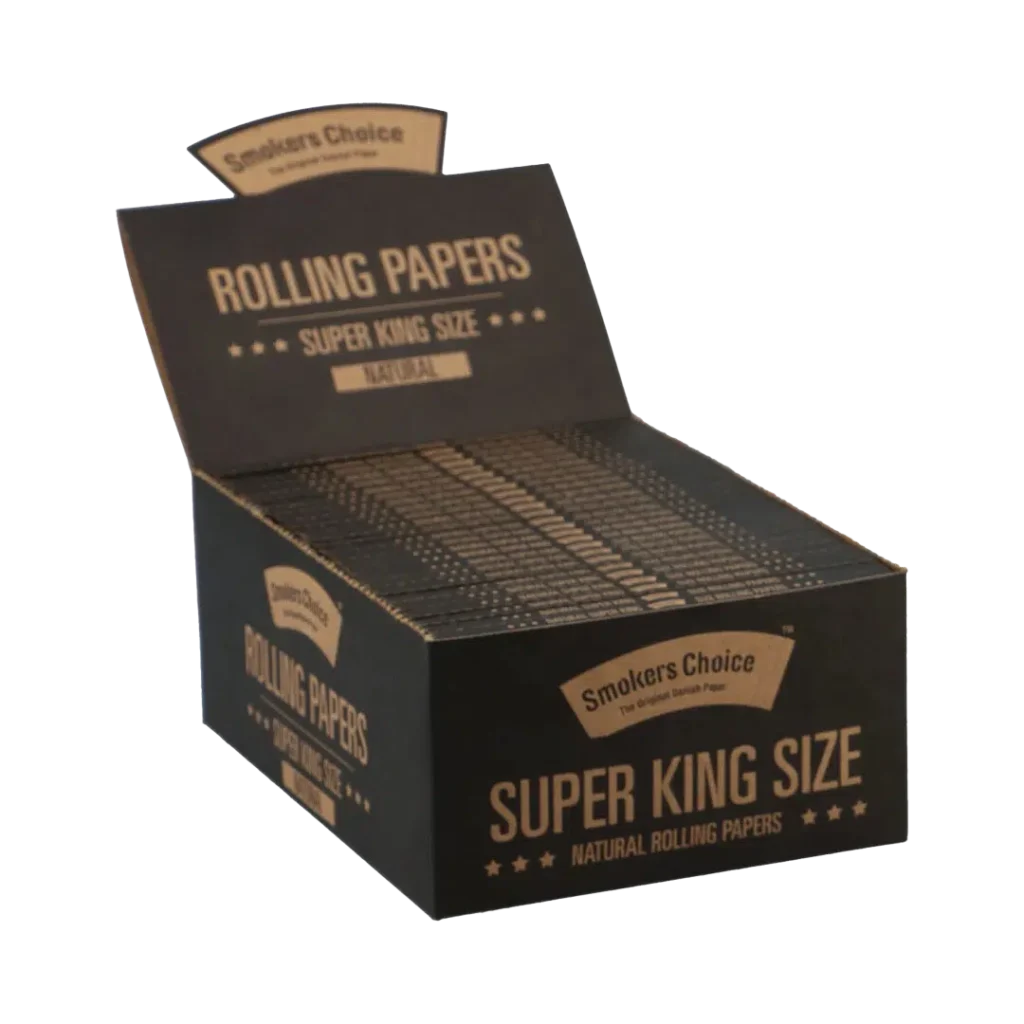 Super King Size Brun papir - SmokersChoice
