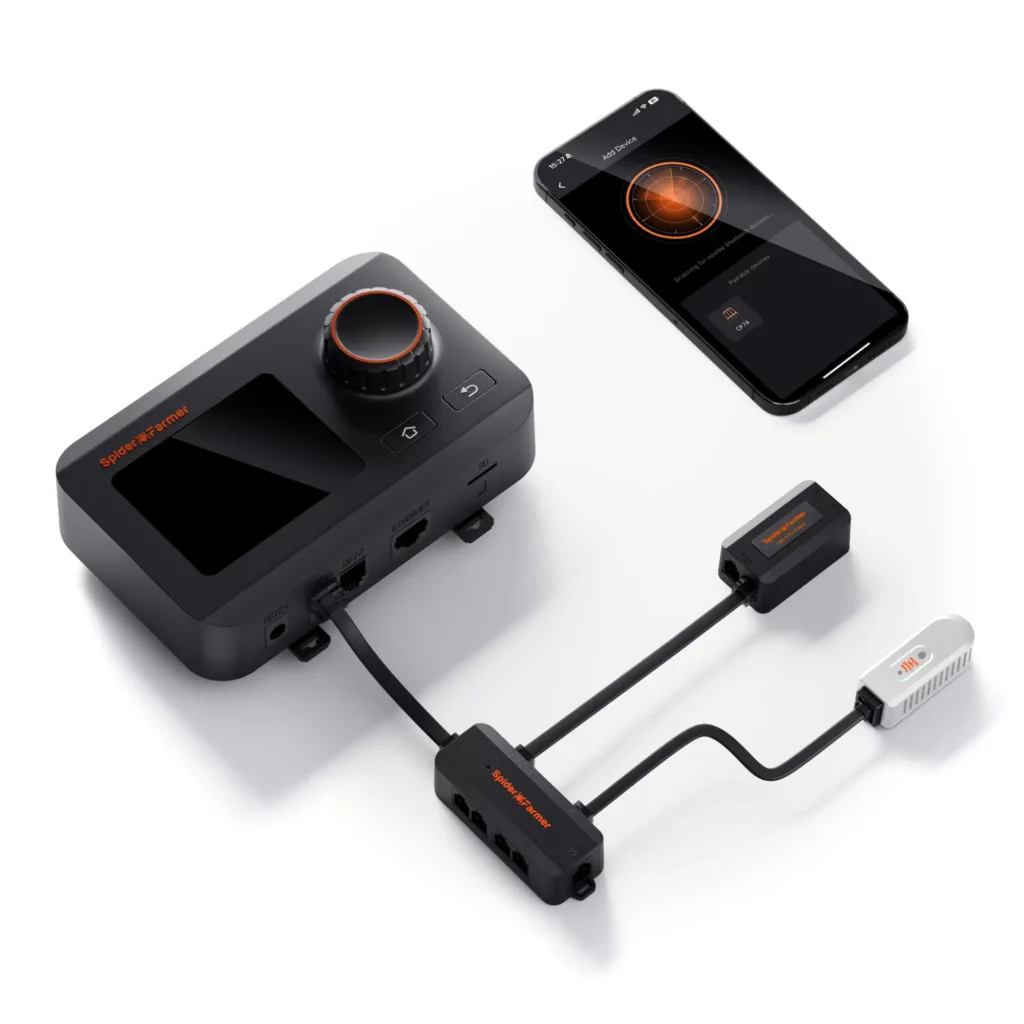Spider Farmer GGS Controller – intelligent styring af dit dyrkningsmiljø