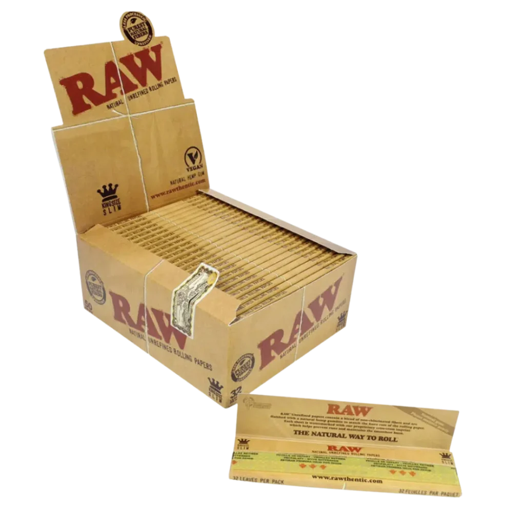 Raw - king size slim natural