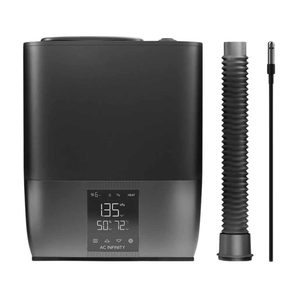 AC Infinity CLOUDFORGE T5 – Smart luftfugter 9 L med varm/kold tåge og VPD-styring