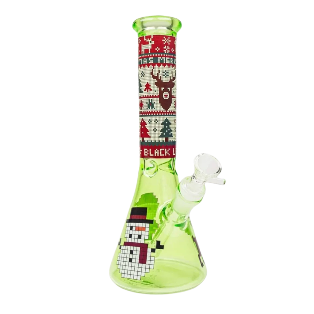 Black Leaf Christmas Vibes Icebong – Grøn – 25,5 cm
